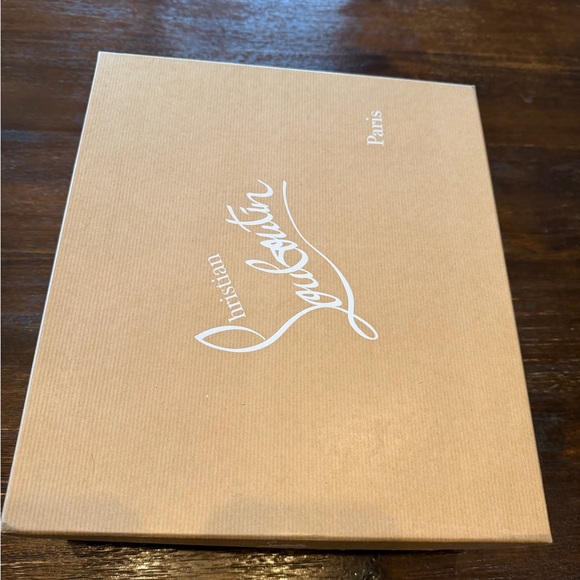 Christian Louboutin Black Chunky Heel Boots - Picture 7 of 8